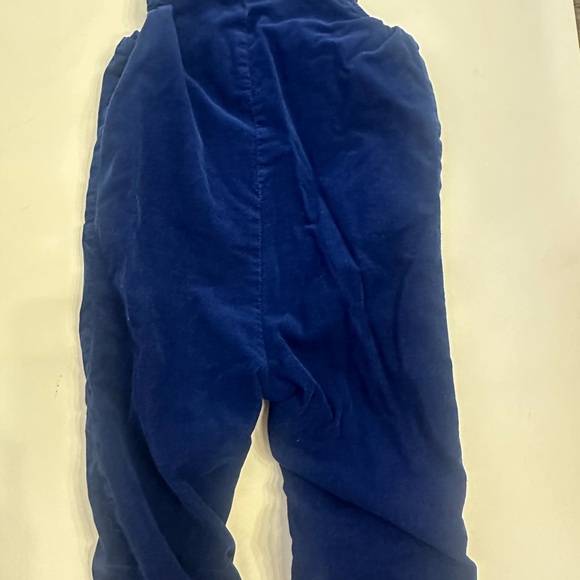 Baby Boden Blue corduroy smocked dog overalls - Picture 5 of 5